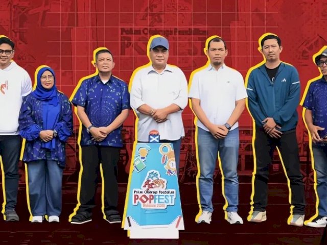 Semarak POPFEST 2026 di Makassar, Pelajar Tunjukkan Sportivitas dan Kreativitas