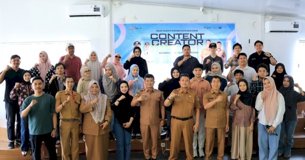 Kadispora Makassar Buka Kelas Advance I Content Creator Academy di MCH Losari