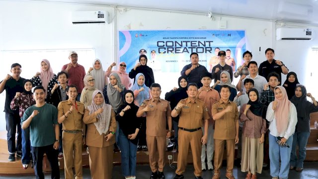 Kadispora Makassar Buka Kelas Advance I Content Creator Academy di MCH Losari
