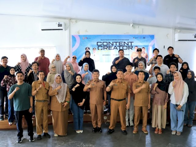 Kadispora Makassar Buka Kelas Advance I Content Creator Academy di MCH Losari
