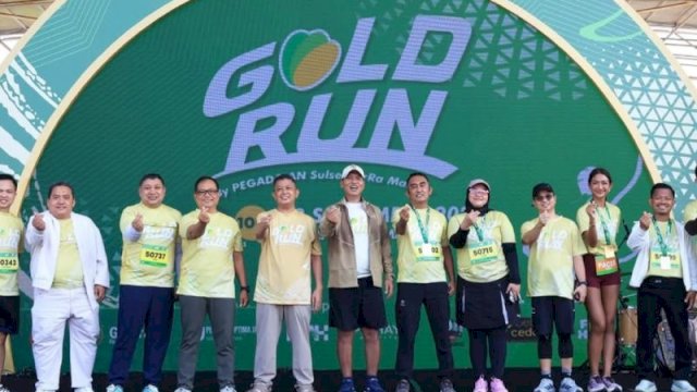 Lepas Gold Run, Syamsul Bahri Ajak Warga Aktif Gunakan Makassar Move