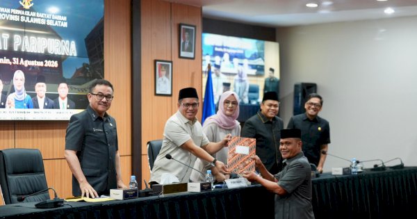 Sekda Jufri Rahman Apresiasi Laporan Reses DPRD Sulsel, Aspirasi Masyarakat Jadi Masukan Pembangunan