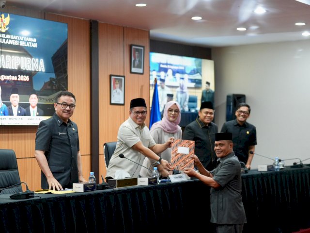 Sekda Jufri Rahman Apresiasi Laporan Reses DPRD Sulsel, Aspirasi Masyarakat Jadi Masukan Pembangunan