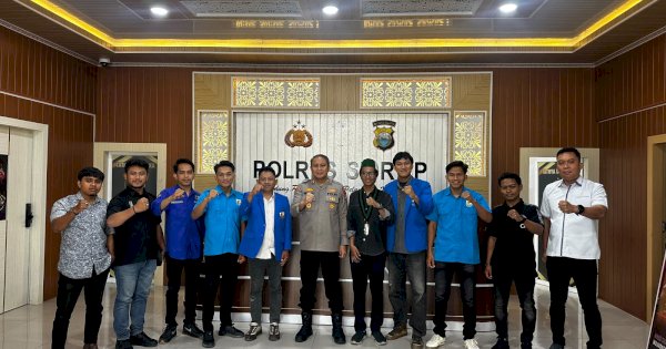 KNPI Sidrap Audiensi dengan Kapolres, Matangkan Persiapan Rapimda, Musda dan Semarak Bulan Pemuda 2026