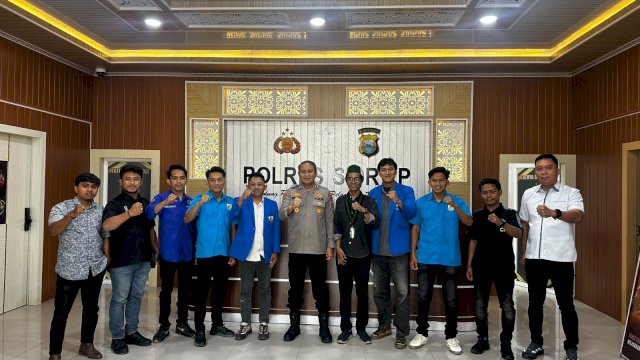 KNPI Sidrap dan Polres Perkuat Sinergi Sambut Rapimda, Musda dan Semarak Bulan Pemuda