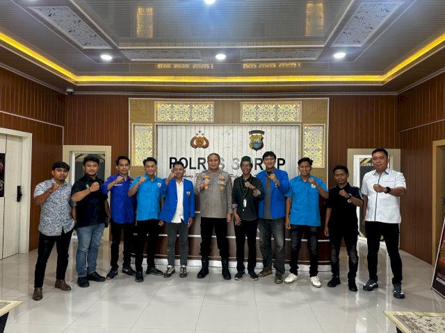 KNPI Sidrap Audiensi dengan Kapolres, Matangkan Persiapan Rapimda, Musda dan Semarak Bulan Pemuda 2026