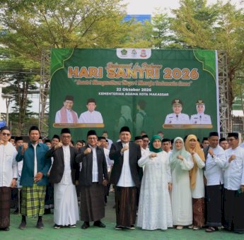 Dispora Makassar Perkuat Komitmen Pembinaan Generasi Muda Berkarakter pada Hari Santri Nasional 2026