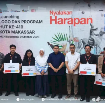 Kadispora Makassar Hadiri Presentasi Final Sayembara Logo Hari Jadi ke-419, Angkat Filosofi Pappaseng