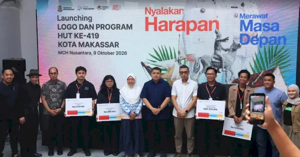 Kadispora Makassar Hadiri Presentasi Final Sayembara Logo Hari Jadi ke-419, Angkat Filosofi Pappaseng