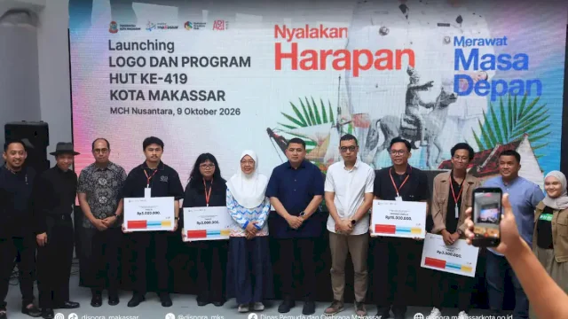 Kadispora Makassar Hadiri Presentasi Final Sayembara Logo Hari Jadi ke-419, Angkat Filosofi Pappaseng