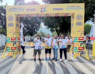 Usai Sukses Kosong Tujuh Fun Run 2026, Denny Bonai dan IKA SMANSA 2007 Siapkan Seri Kedua