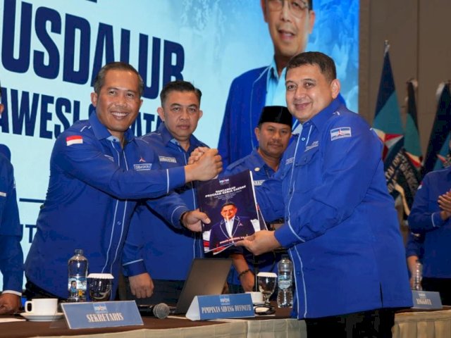 Appi Nahkodai Demokrat Sulsel 2026&ndash;2031, Targetkan Kepengurusan Rampung dalam 30 Hari