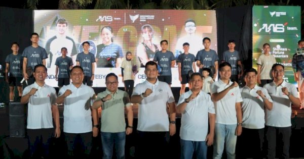 Dispora Makassar Dukung AAS Padel Team Berlaga di Indonesian Padel League