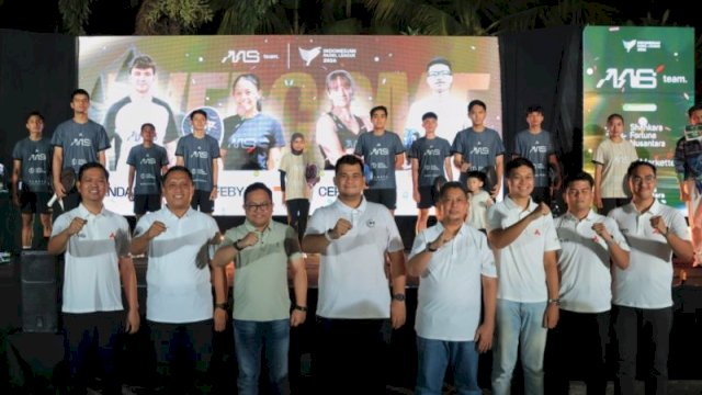 Dispora Makassar Dukung AAS Padel Team Berlaga di Indonesian Padel League